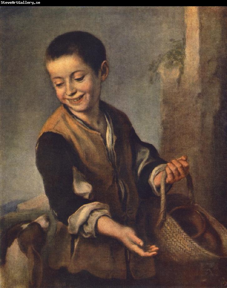 MURILLO, Bartolome Esteban Boy with a Dog sgh